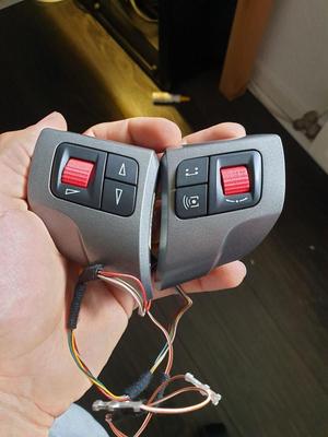 Opel/Vauxhall Astra H Steering Control Knob Thumb wheel Volume & BC