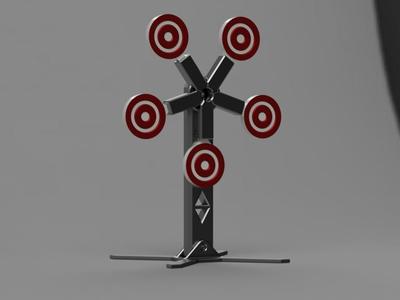 Texas Star Nerf Target Stand