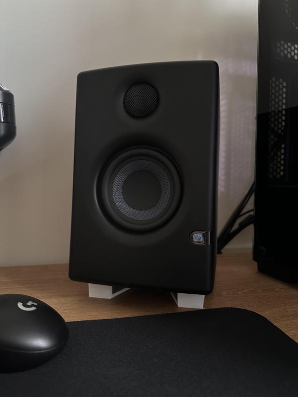 Speaker desktop mount