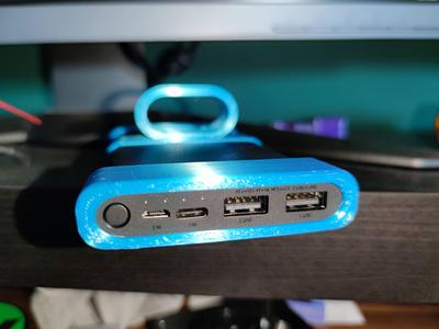 Xiaomi Powerbank 3 10000 Bumper and Cable Holder