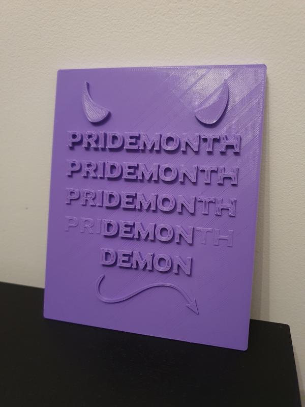 Pride Month DEMON Poster