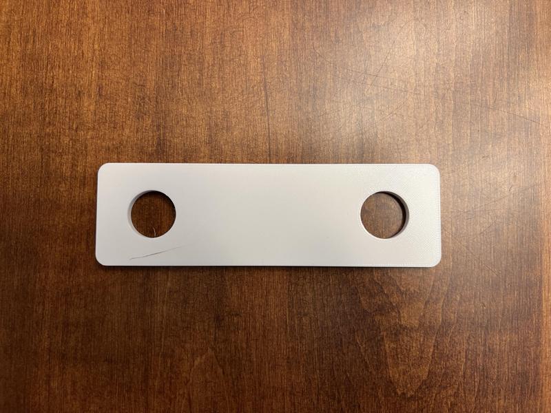 RV /Trailer backing plate for shower valve
