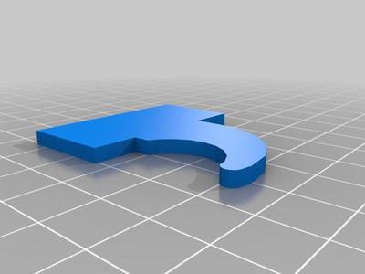 Simple bungee hook for RC planes