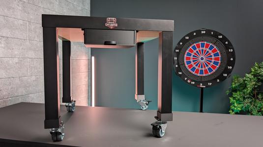 Drawer and rollers for IKEA Lack Table