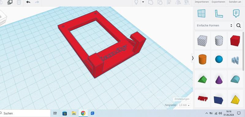 Cell phone holder for wall