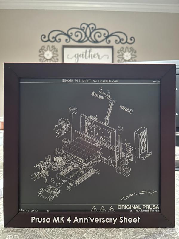 4 Piece Frame for Prusa PEI Sheet
