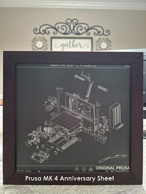 4 Piece Frame for Prusa PEI Sheet