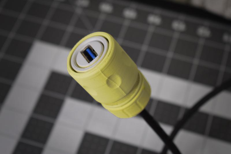 Water hose to USB adapter / converter