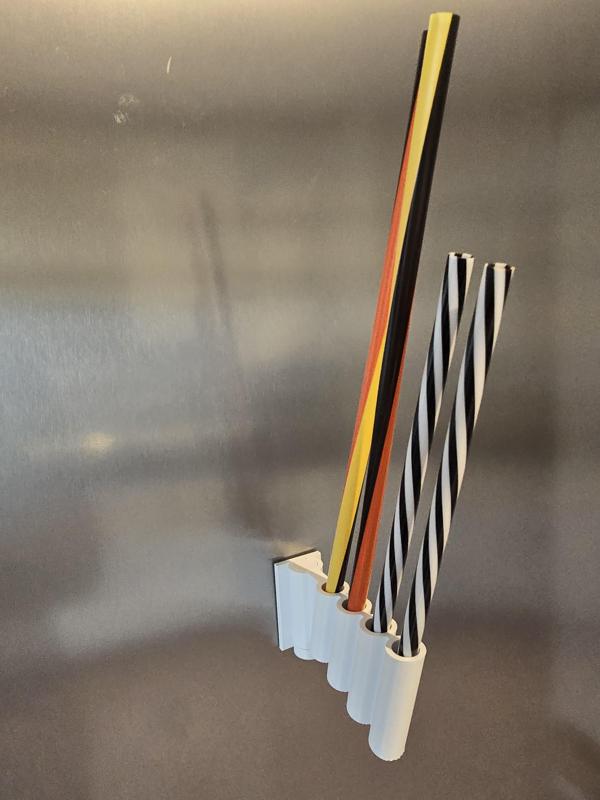 Strohhalm Wandhalter