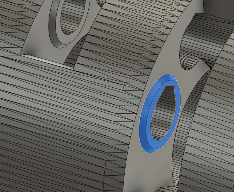 Rattle-free/quiet Prusa MMU3 Idler