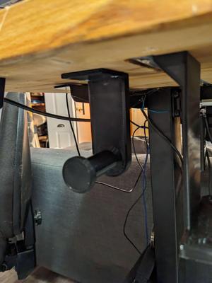 Under Desk Headphone Hook
