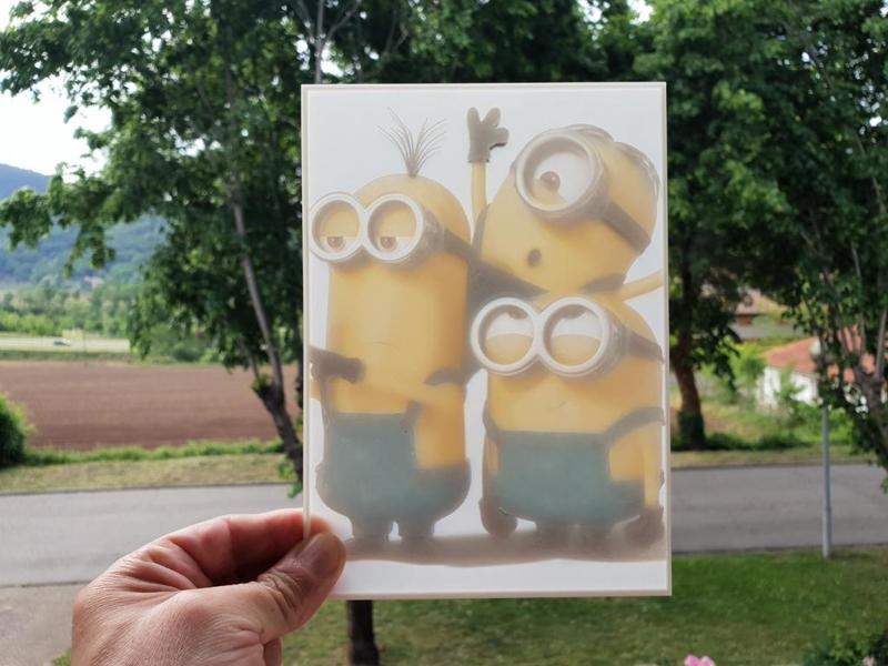 Litofania Minions