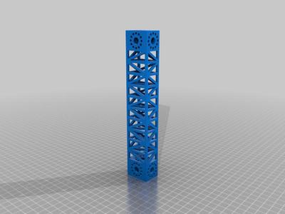 Strutted Z-Beam - tetrahedrons