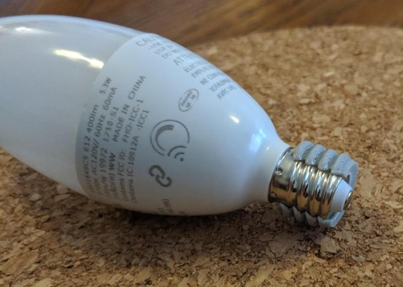 e12 to e17 bulb adapter