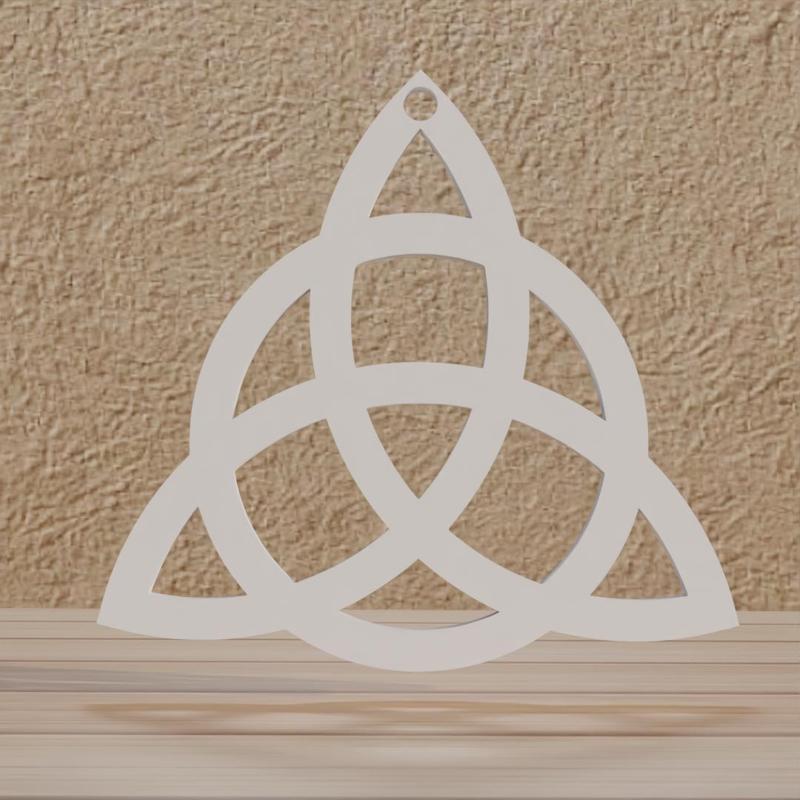 File : The TRIQUETRA Pendant in STL digital format