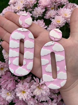 POLYMER CLAY CUTTER OVAL PLUS CUTTER APPLICATOR CLOUDS