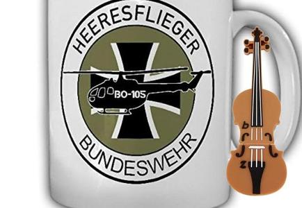 BUNDESWEHR - coffee stencil