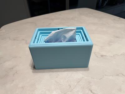 Recessed Tissue Box