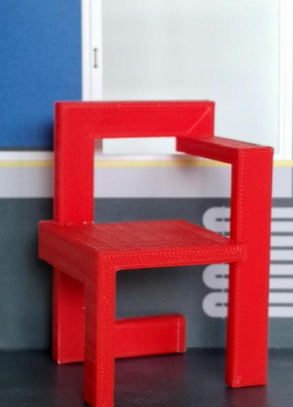 Gerrit Rietveld steltman chair