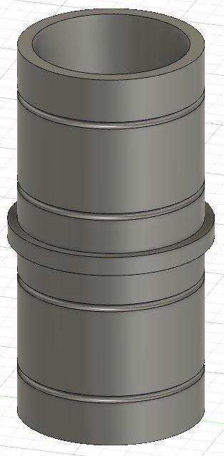 Hose connector - Schlauchverbinder D38
