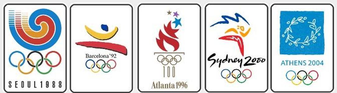 Olimpic games logo histroy