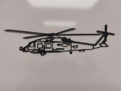 Sikorsky SH-60 Seahawk Silhouette