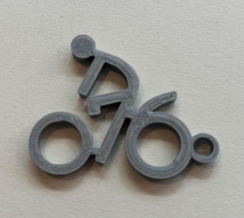 Breda fietst keychain