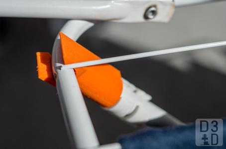 Coupler for clothes-drying rack