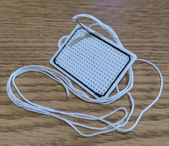 Pico Tarot cross stitch frame