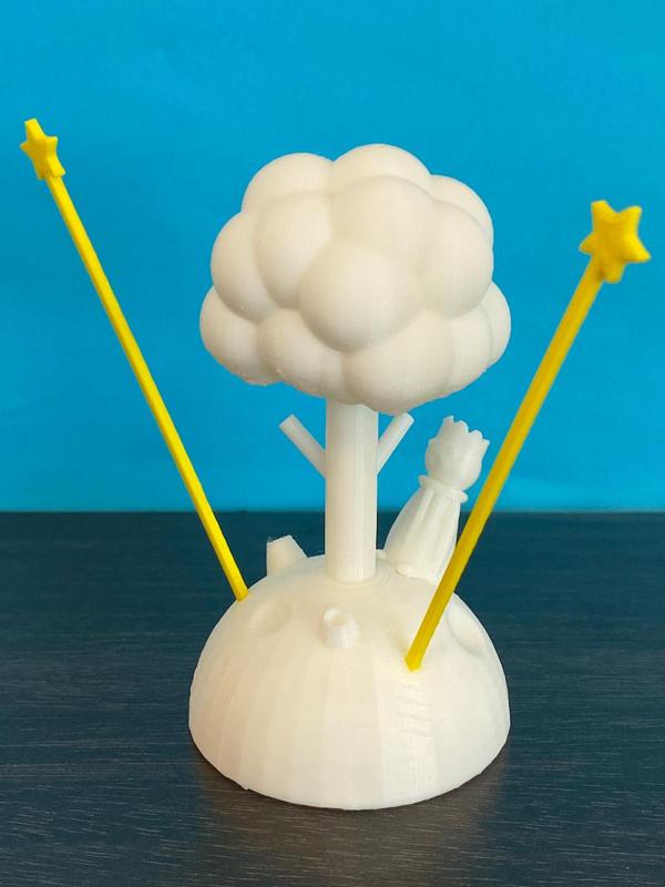 Le Petit Prince's planet has only one tree