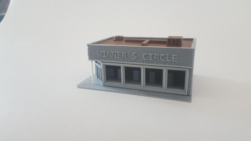N-Scale Speed Shop/Store