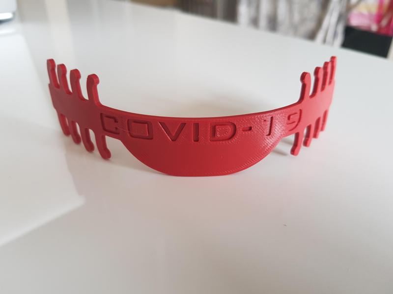 Mask comfort strap COVID-19