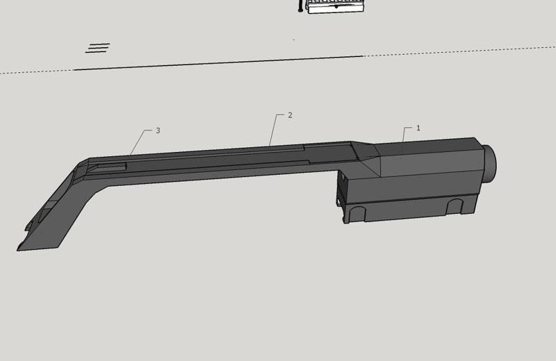 g36 style rail  Picatinny rail