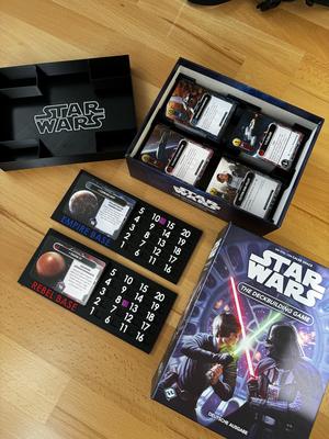 Star Wars Deckbuilding Insert to fit "Base-Damage-Trackers" into the Box
