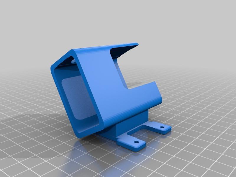 QAVR-2 Gopro Hero 7 silver mount 30deg