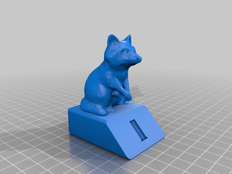 Raccon Trophy for .22LR Cartridge