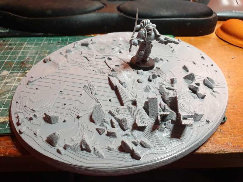 Custom base for Wardog Titan