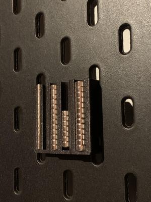 Magnet holder / organizer for Skadis