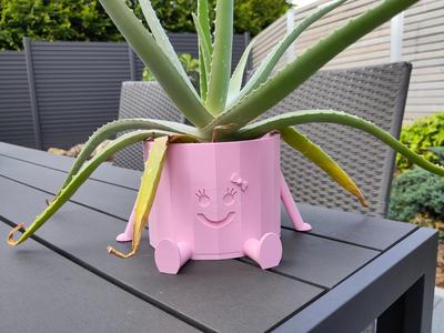 Cute Planter Girl (Flower pot)