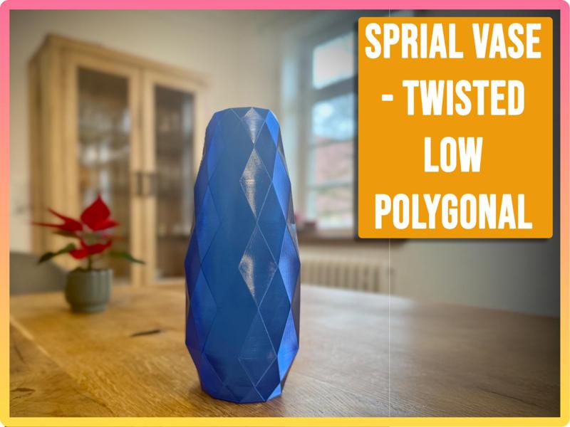 modern polygon vase