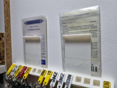 Document support for keyrings panel