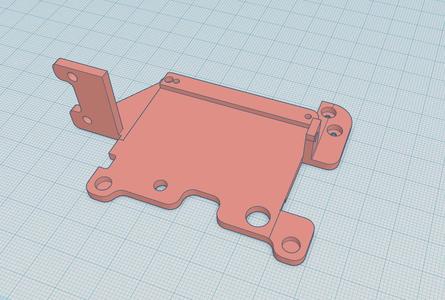 Ender 3 Sprite Extruder Pro Further Modified Cooling Fan/Mount