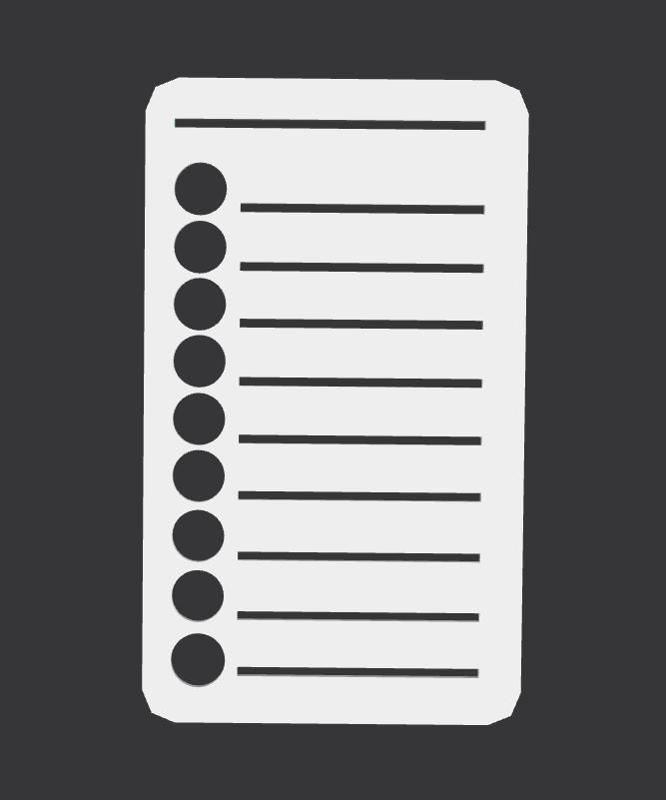 To Do List Stencil