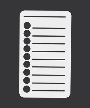 To Do List Stencil