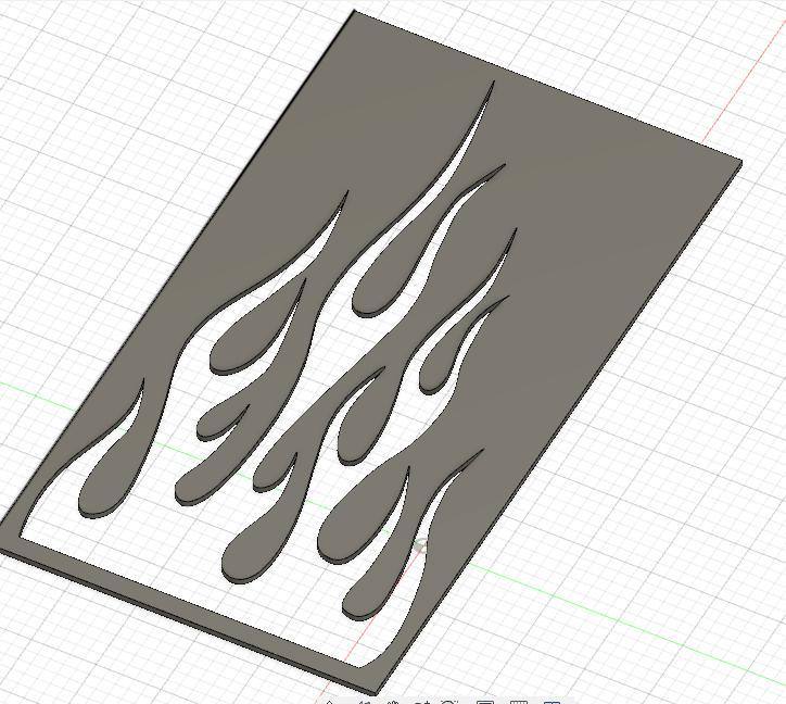 Flame Stencil V1