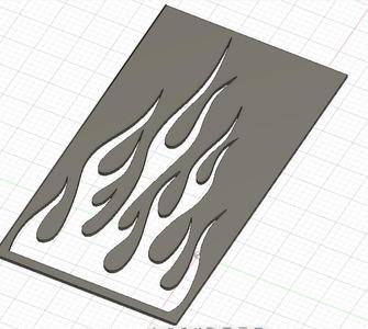 Flame Stencil V1