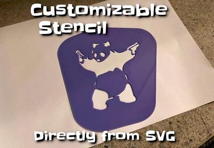 Stencils from SVG