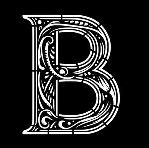Stencil: Letter B
