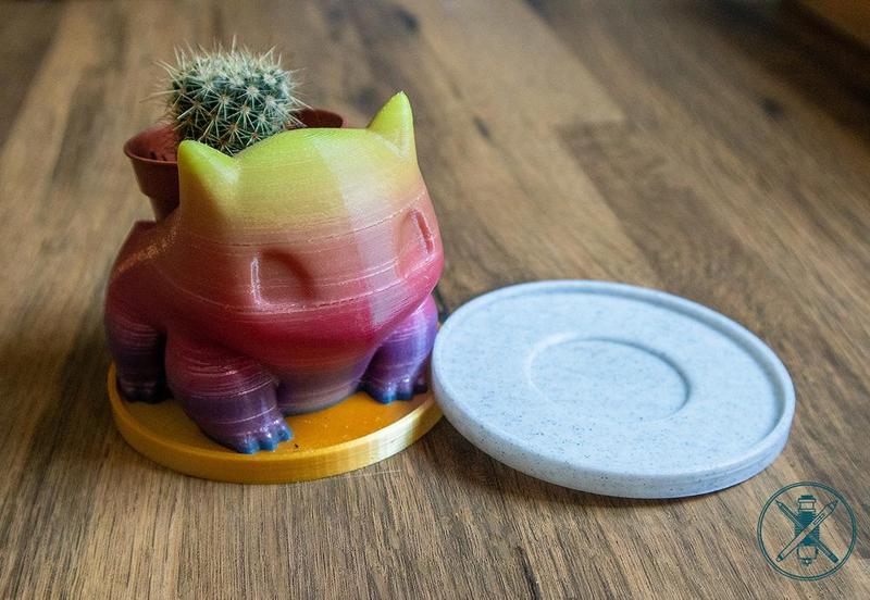 Small Saucer (Bulbasaur Planter Plate)