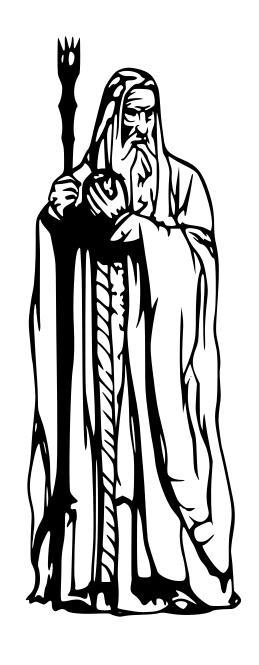 Saruman - lord of the rings Wall Art